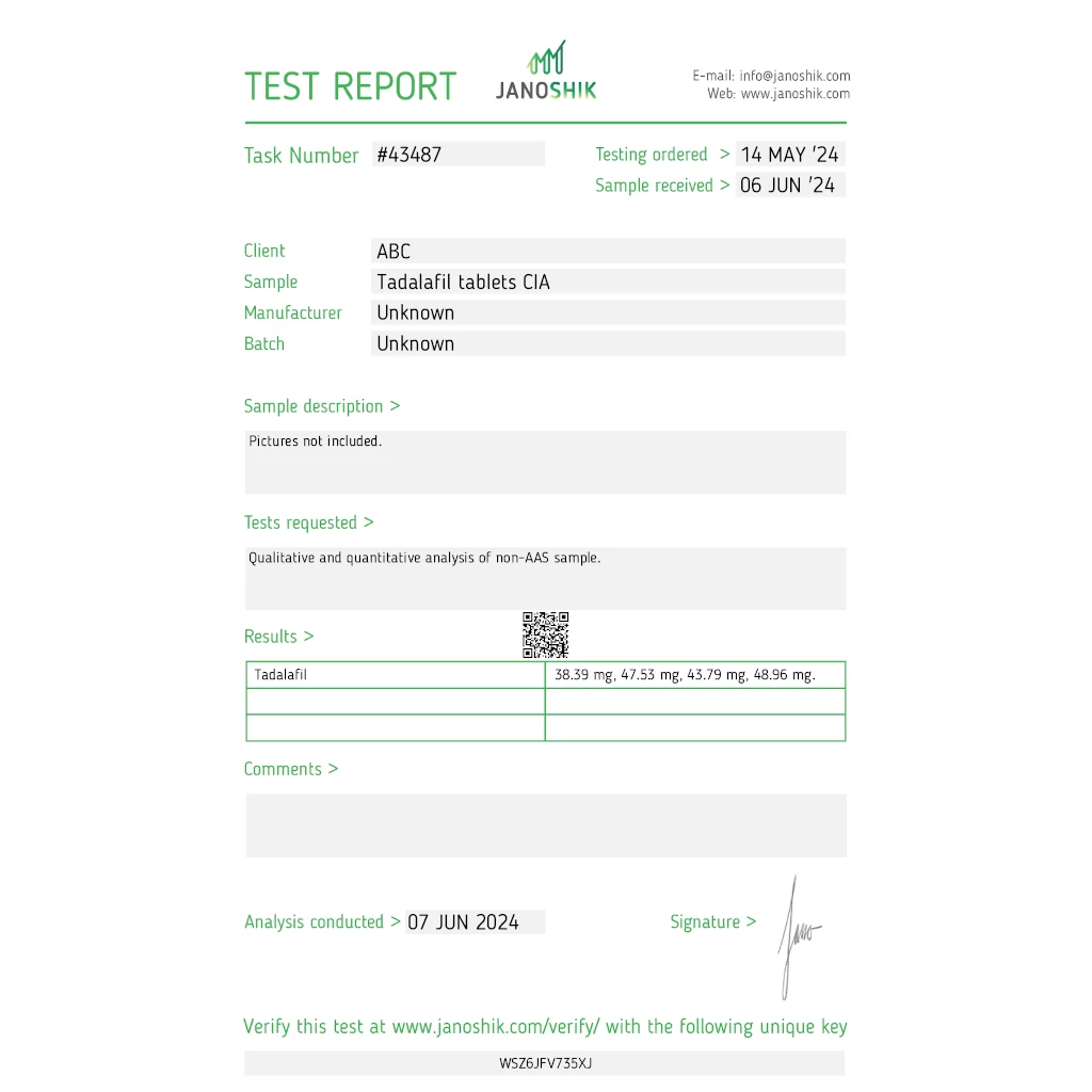 Cialis - Tadalafil - Stealth Labs