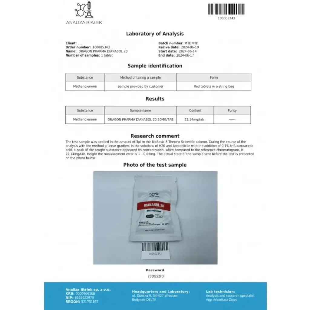 Dianabol 20 - Methandienone - Dragon Pharma, Europe Dianabol 20 - Methandienone - Dragon Pharma, Europe